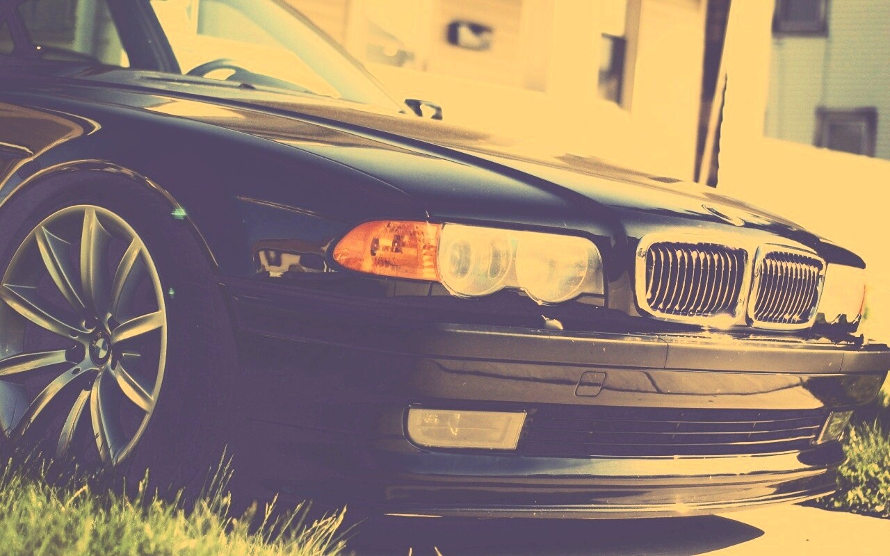 BMW e38 обои