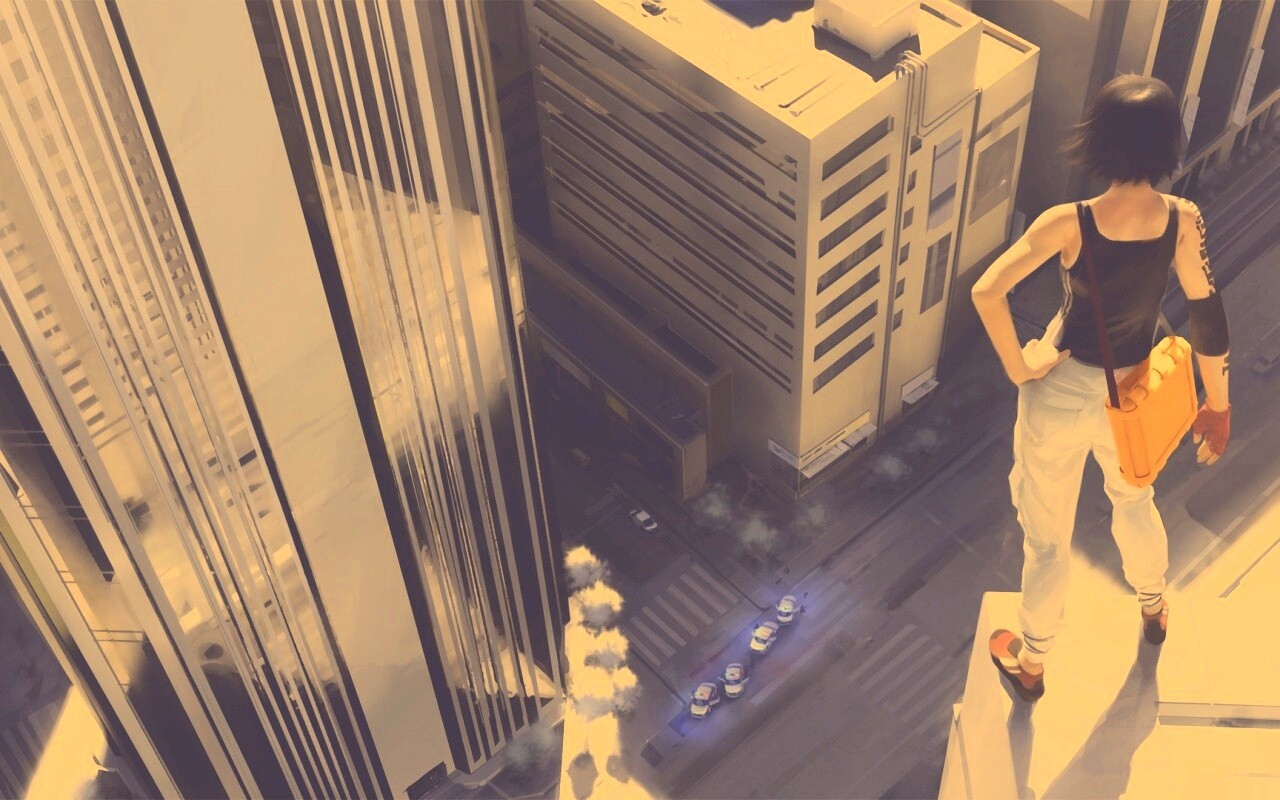 Фейт из Mirrors Edge обои