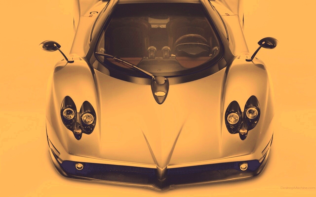 Pagani Zonda спереди обои