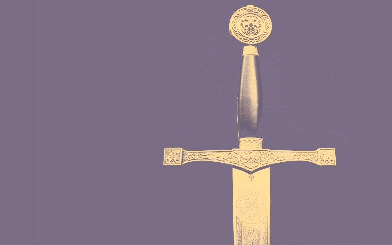 Гарда и эфес средневекового меча обои