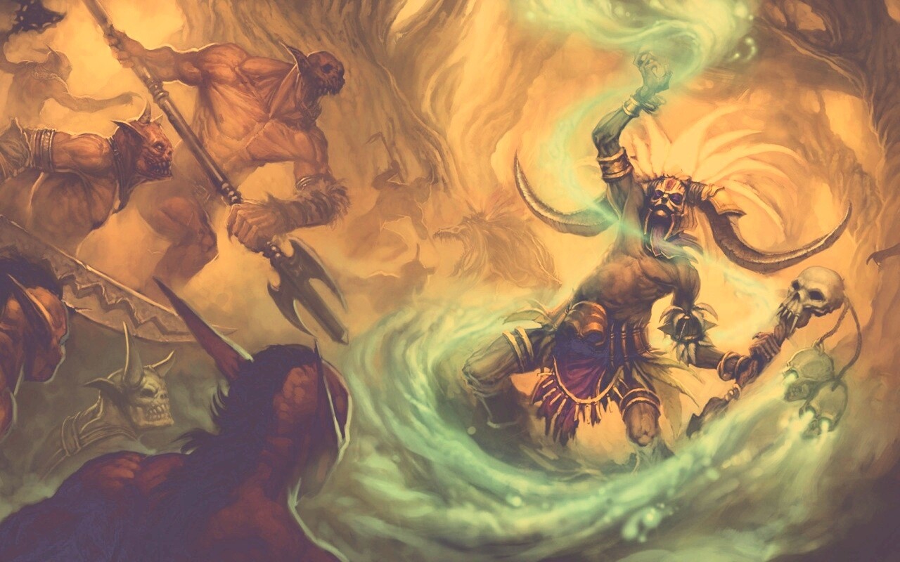 Шаман из Diablo 3 обои