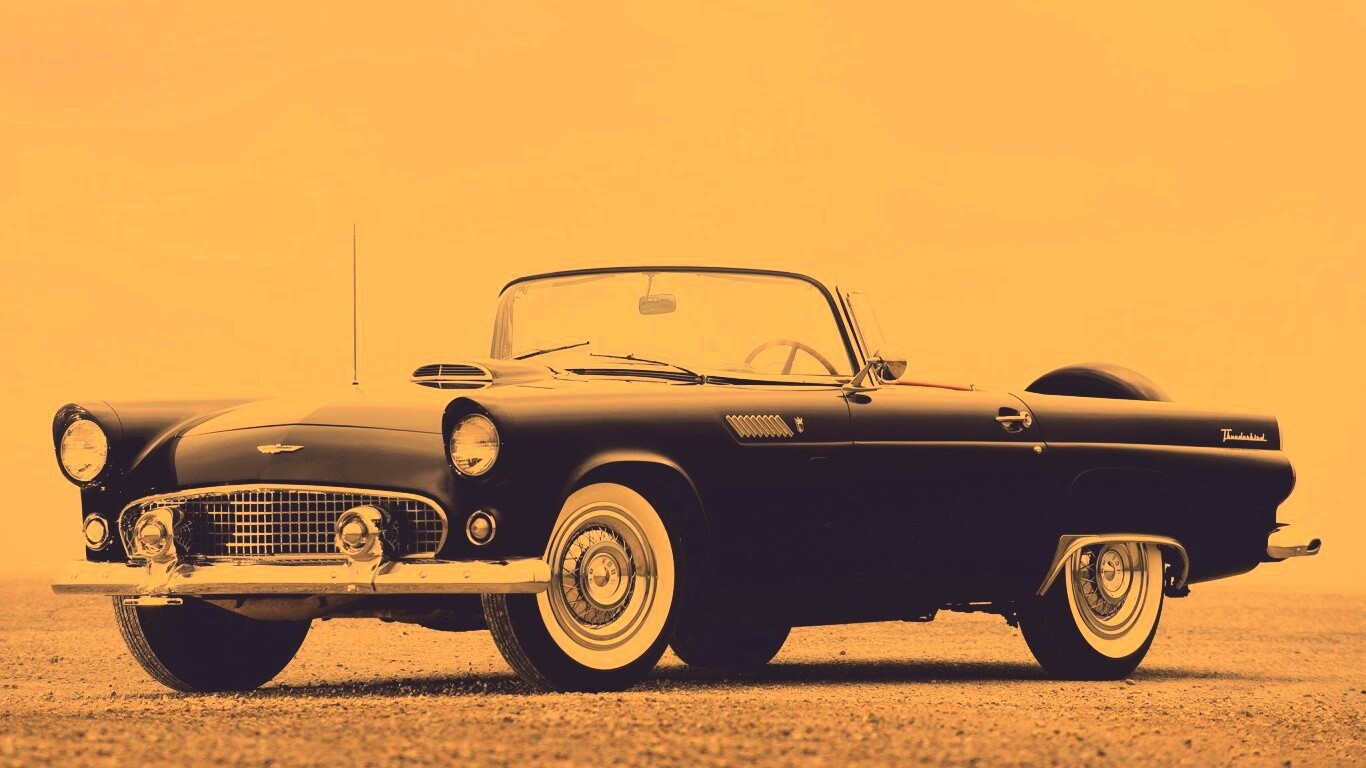 Черный Ford Tanderberg обои
