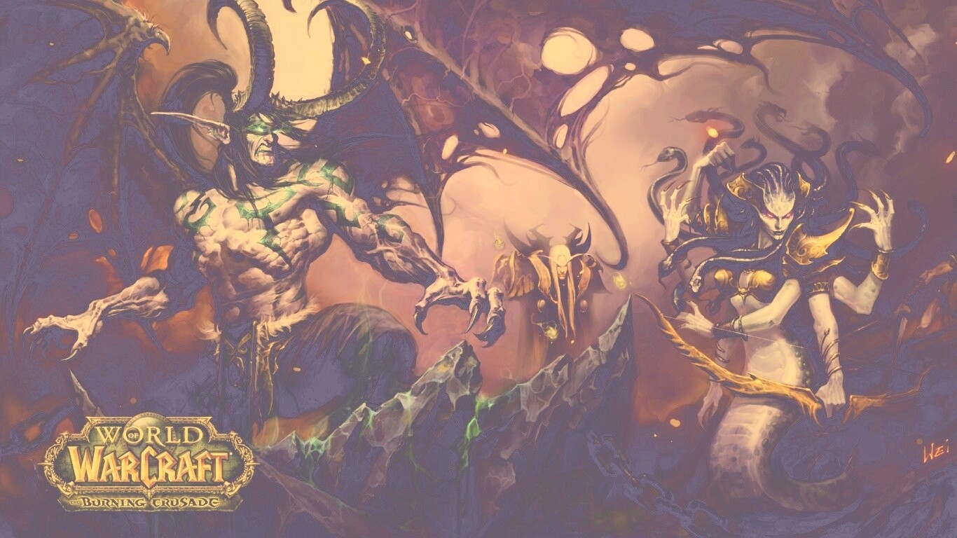 Обои Worldof WarCraft Burning Crusade обои