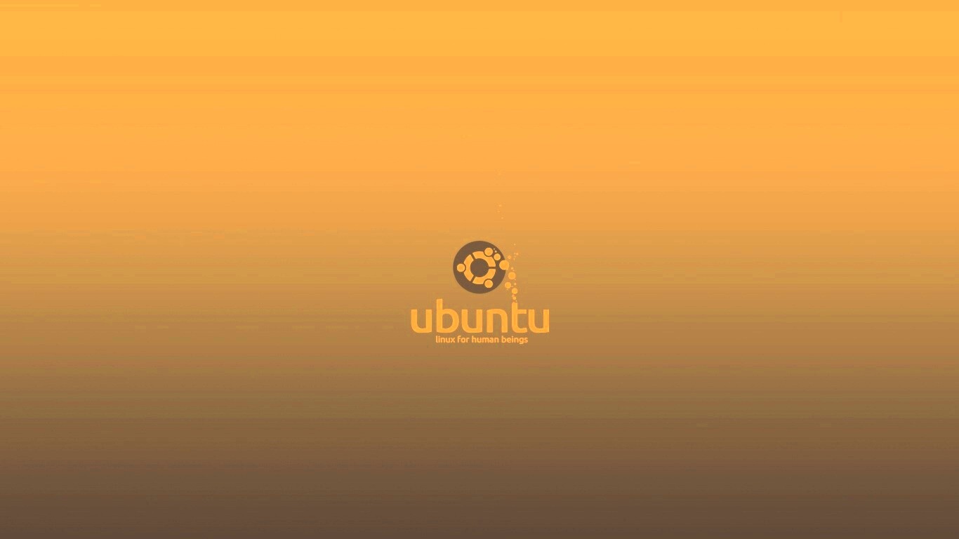 Логотип Ubuntu обои