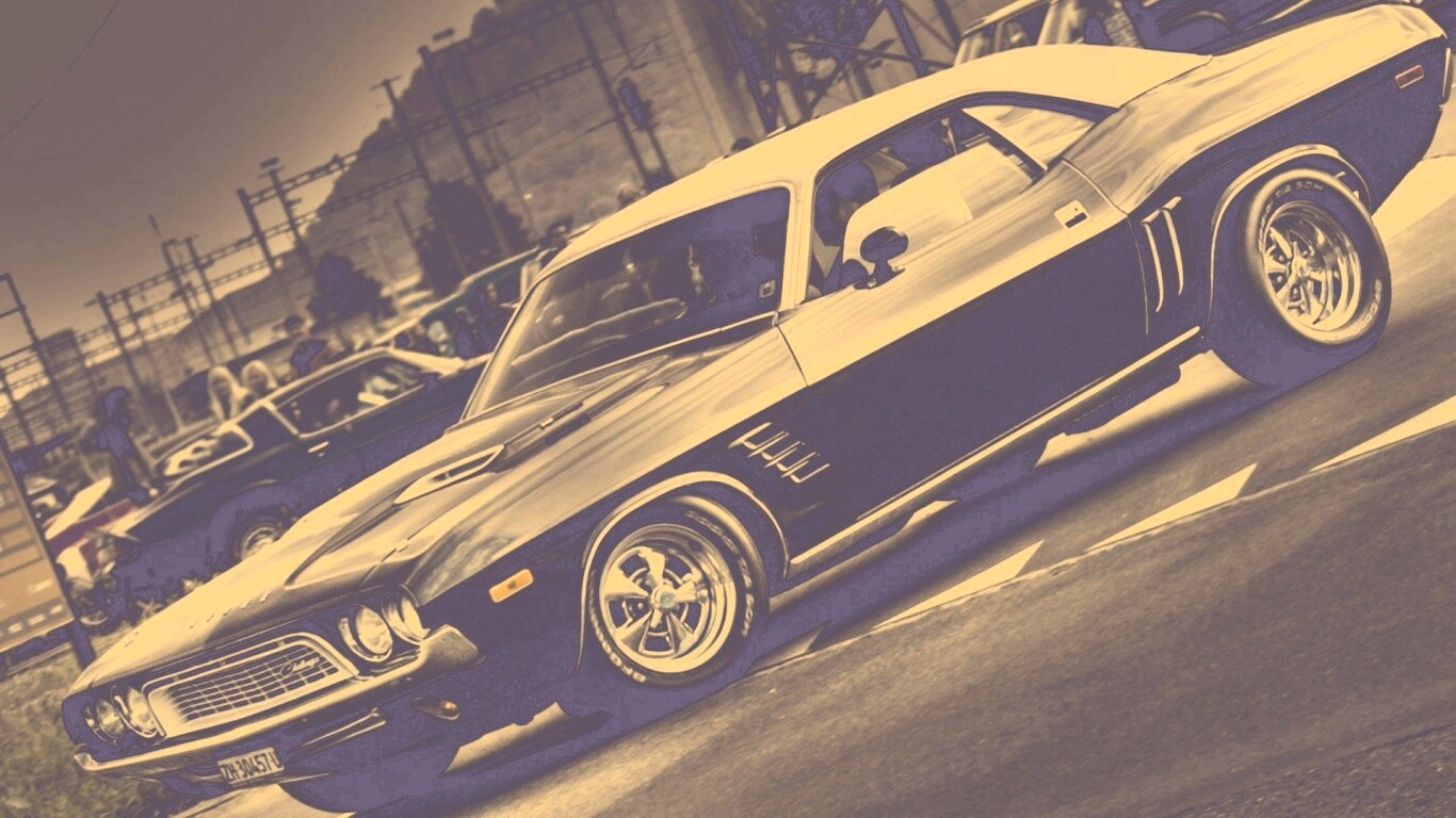 Мускулкар в стиле Mopar обои