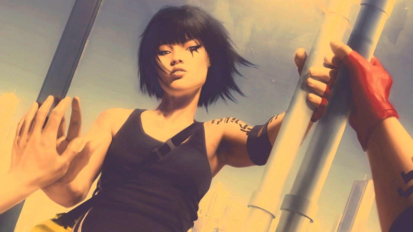 Faith из Mirrors Edge обои