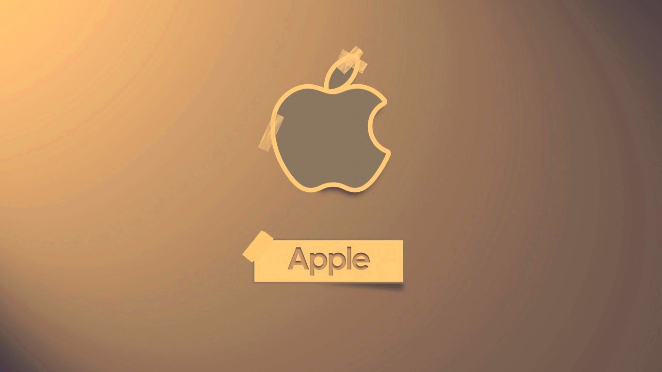 Apple стикеры обои