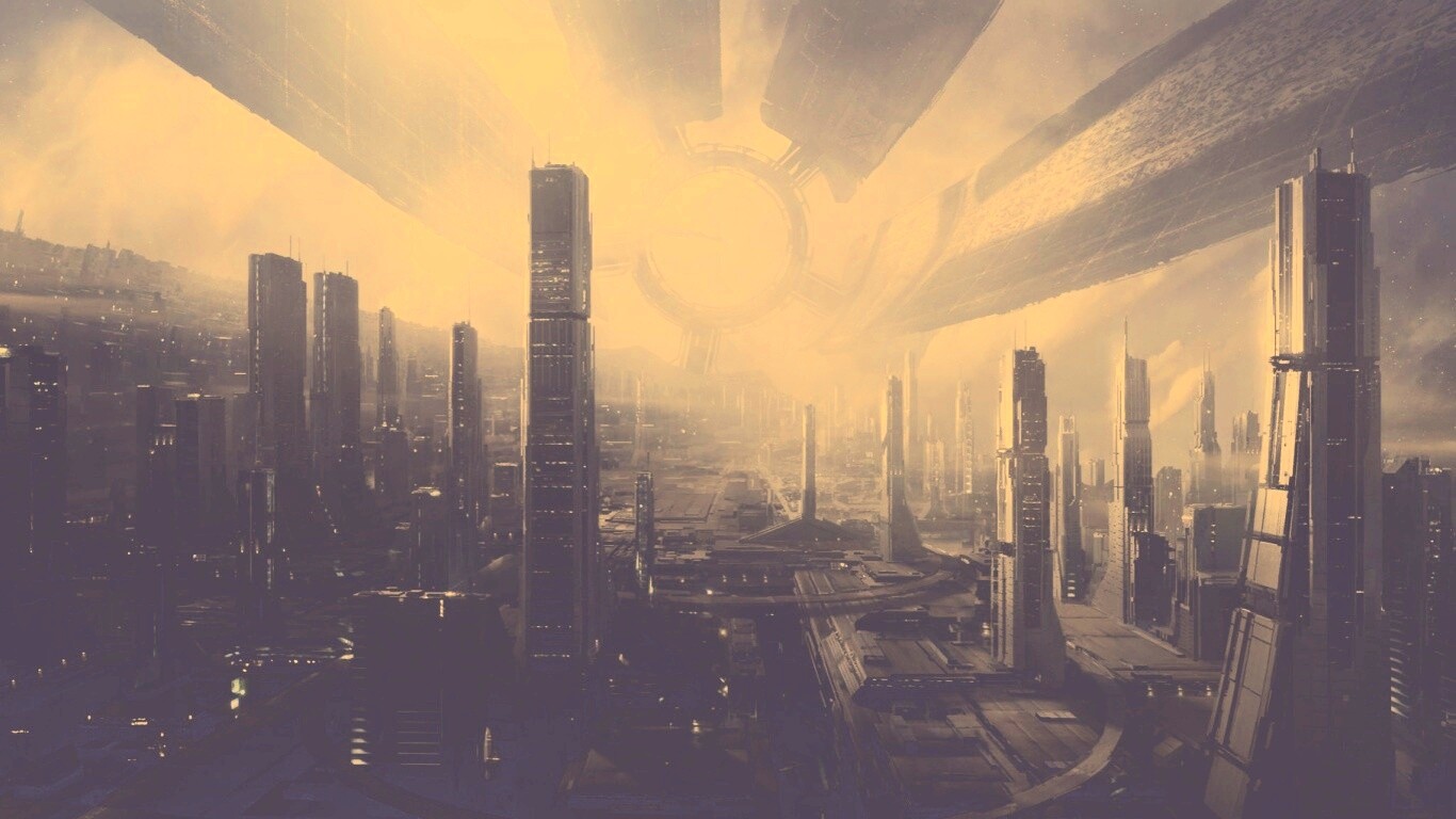 Цитадель из Mass Effect обои
