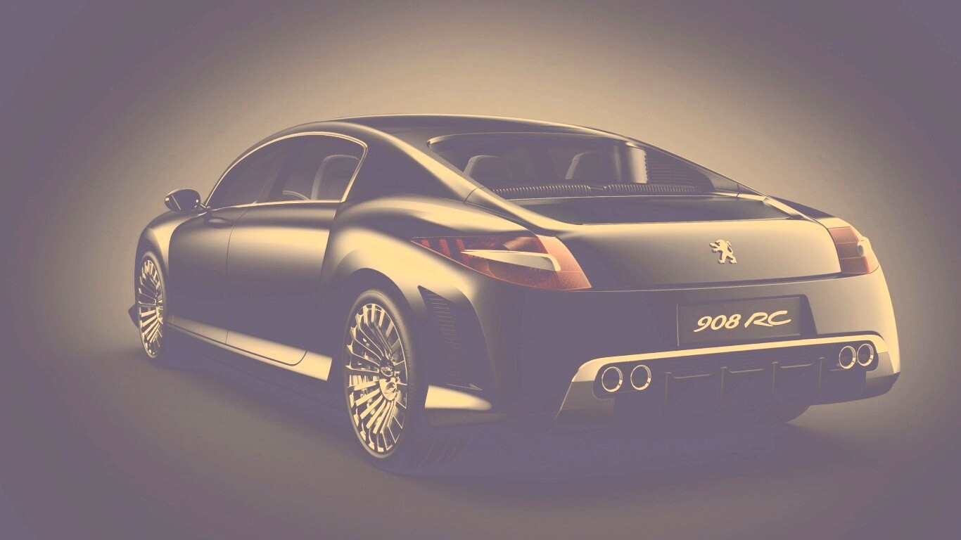 Peugeot 908 RC обои