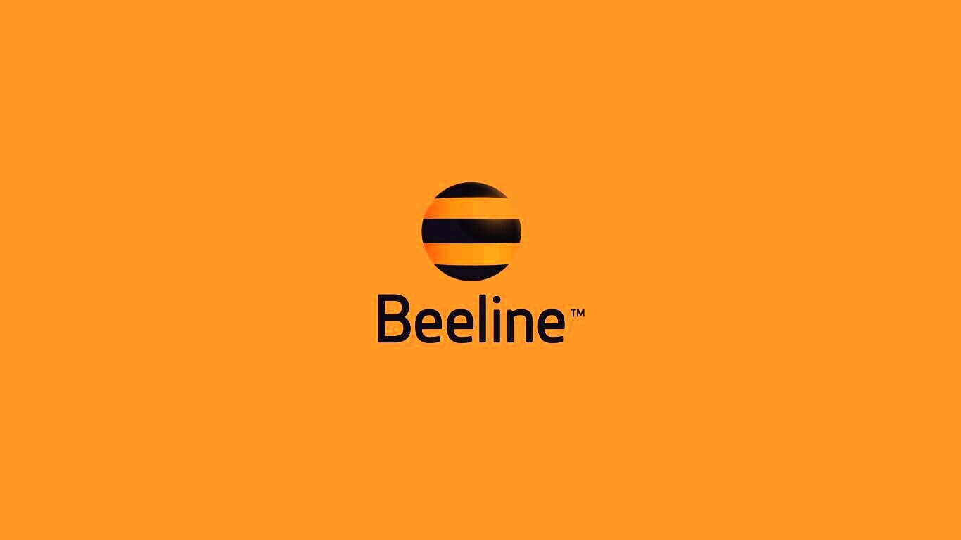 Логотип beeline обои