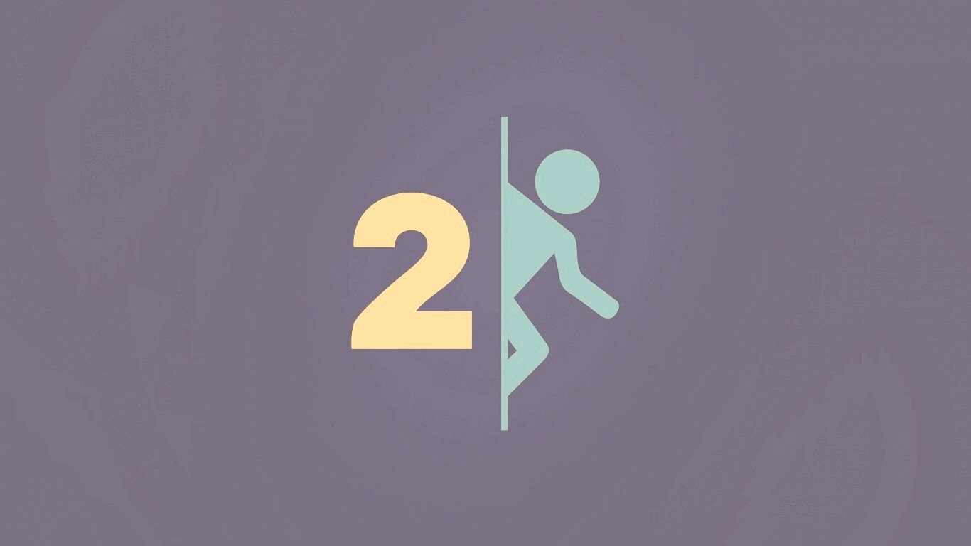 Портал 2 обои