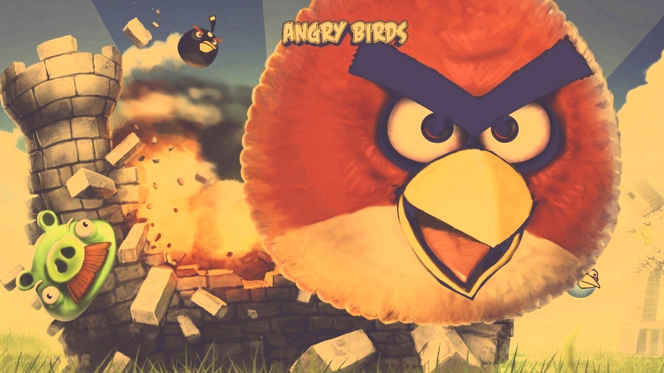 Angry Birds обои