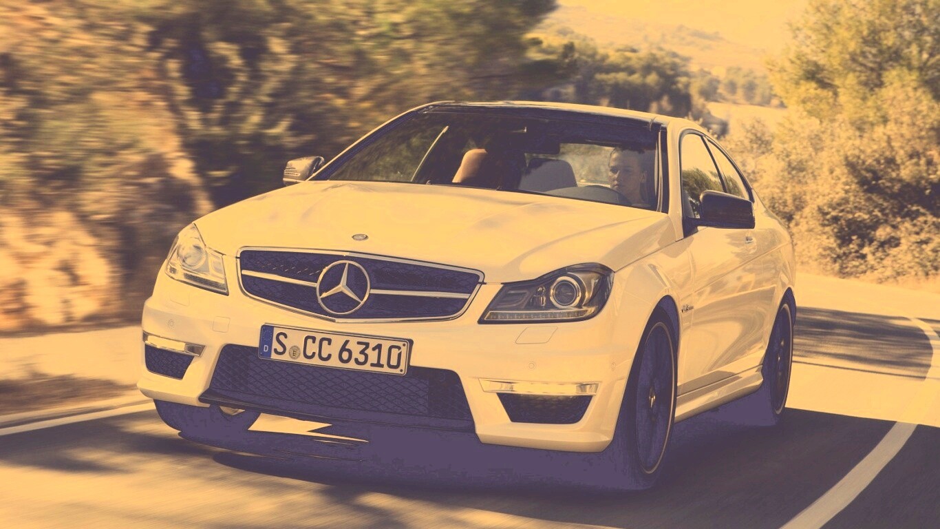 Mercede C63 обои