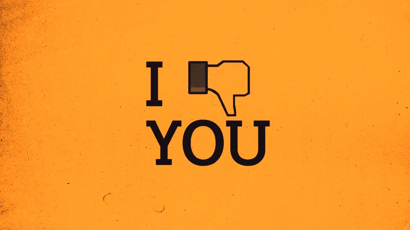 I dislike you обои