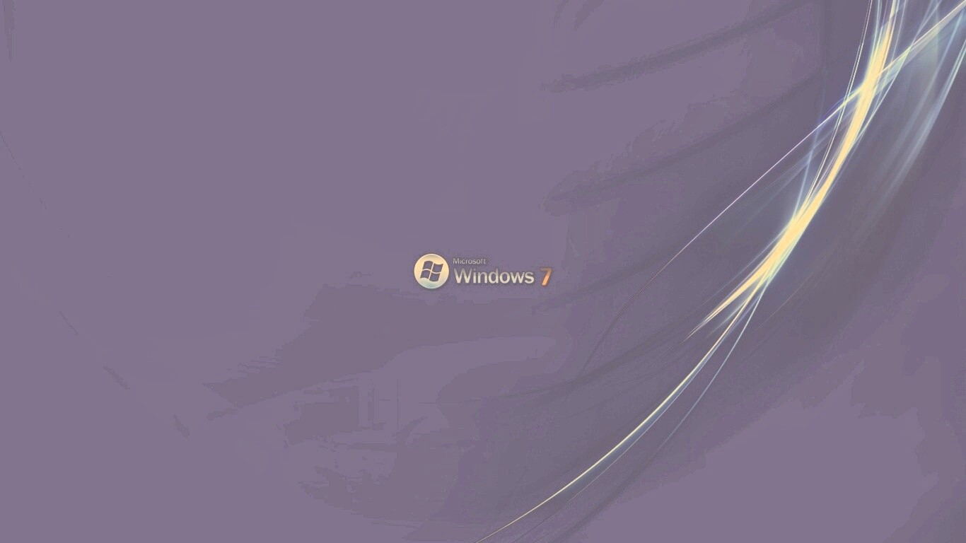 Темный фон Windows 7 обои