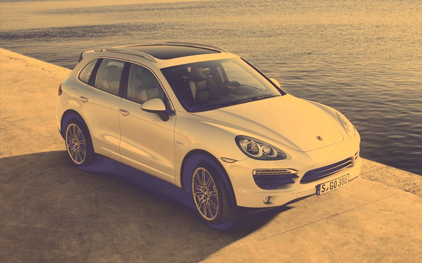 Porsche cayenne обои