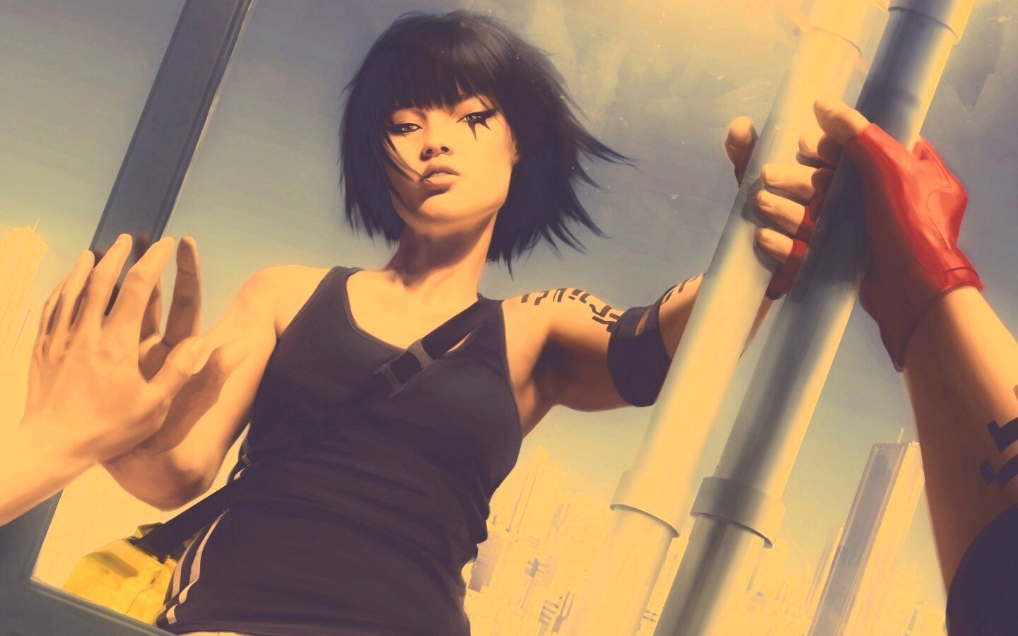 Faith из Mirrors Edge обои