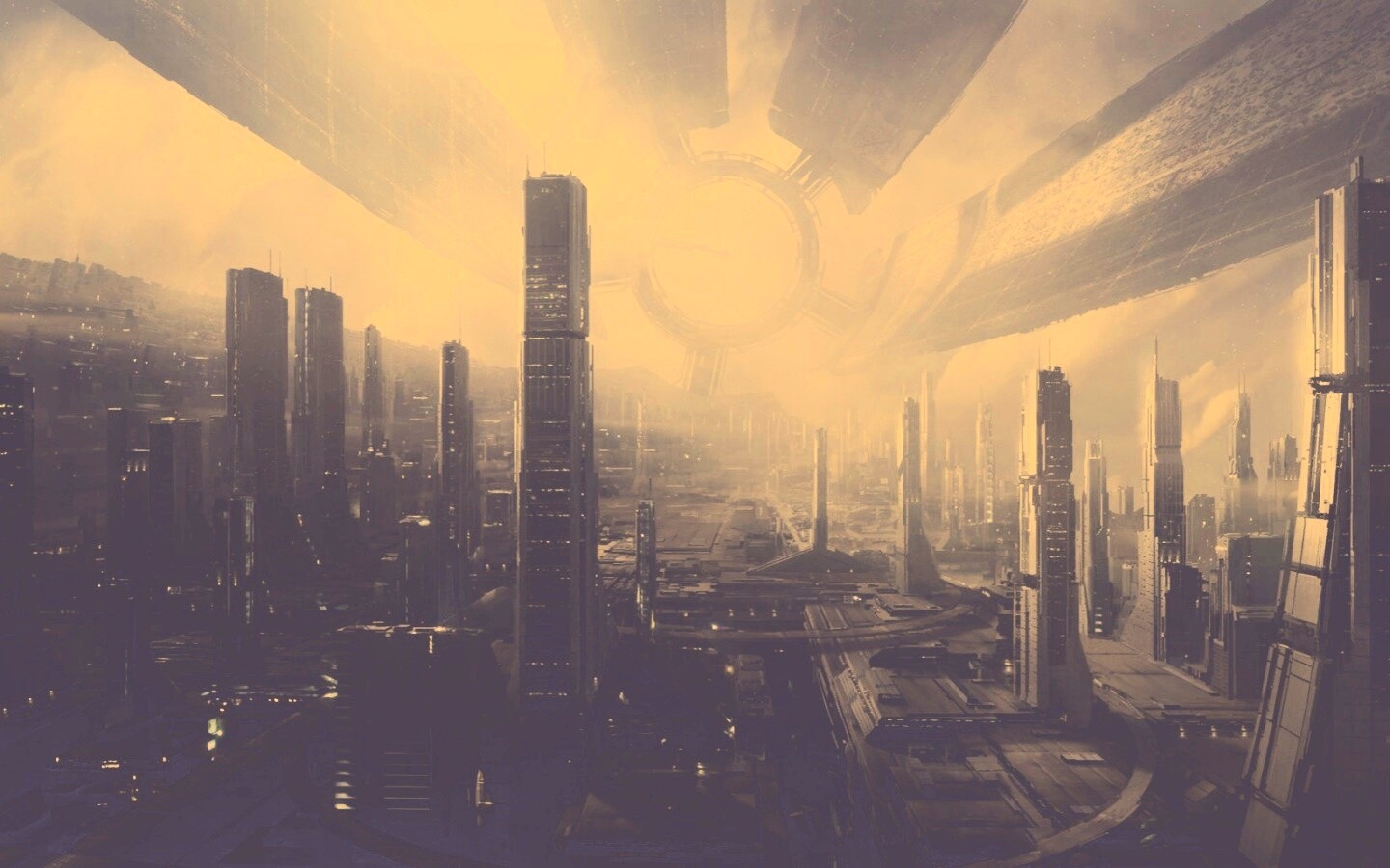 Цитадель из Mass Effect обои