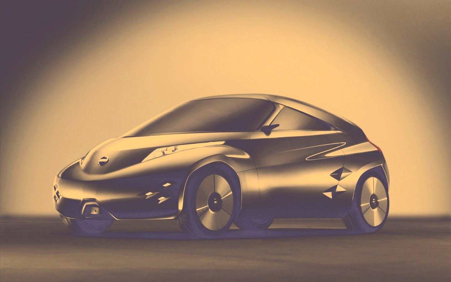 Концепт nissan обои