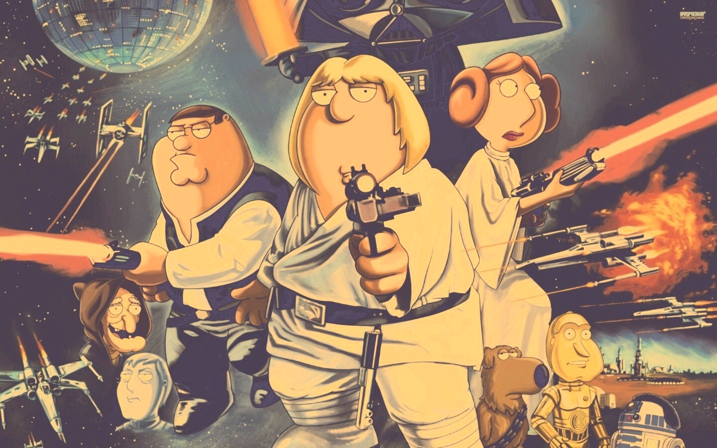 Family Guy : Star Wars обои