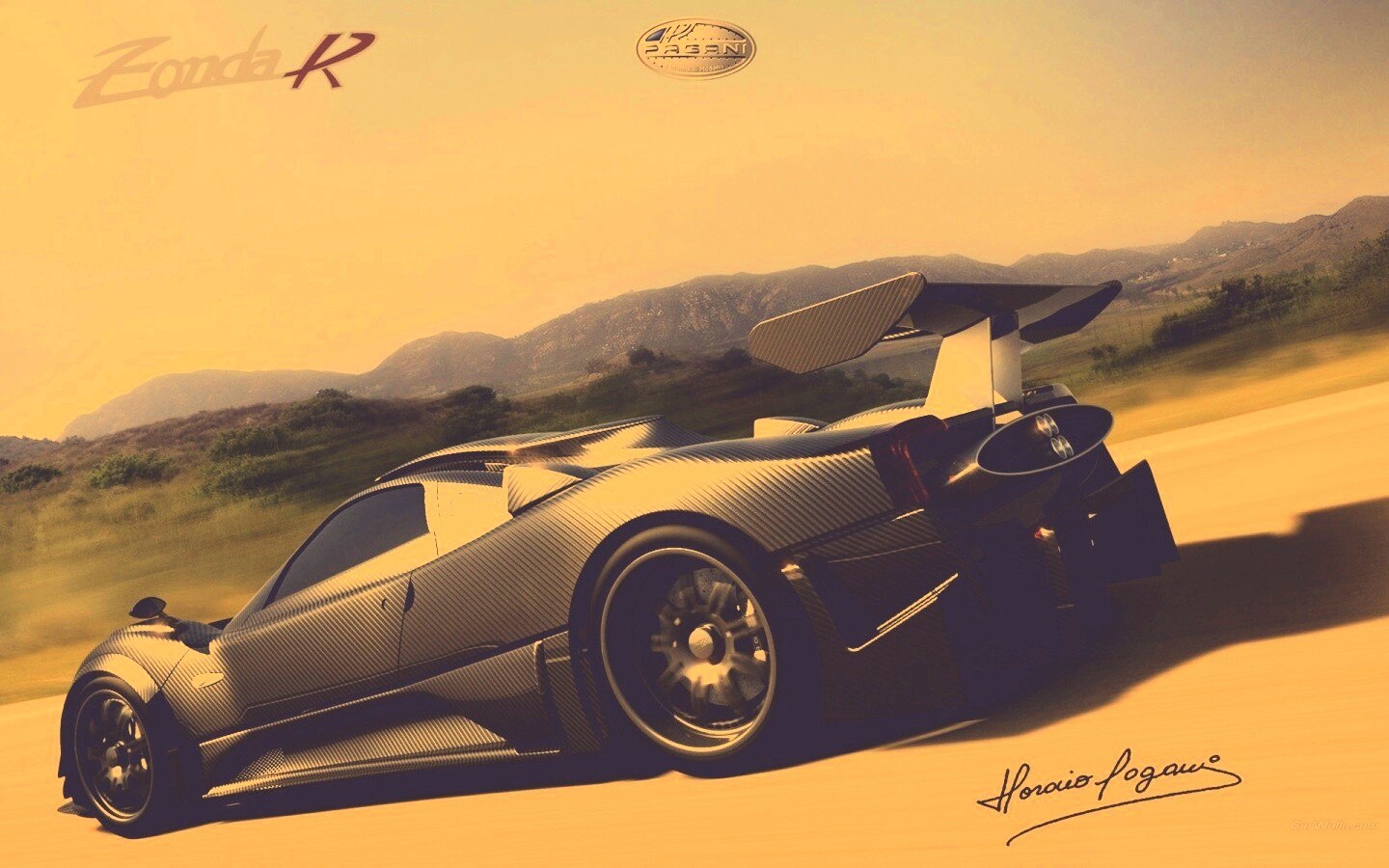 Pagani Zonda обои