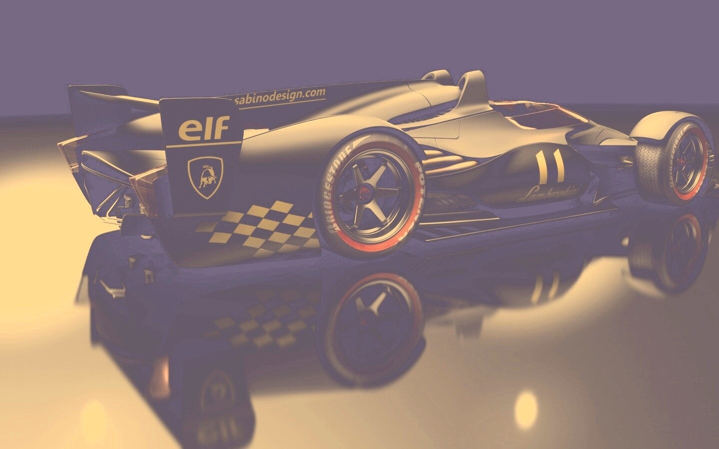 Болид Lamborghini обои