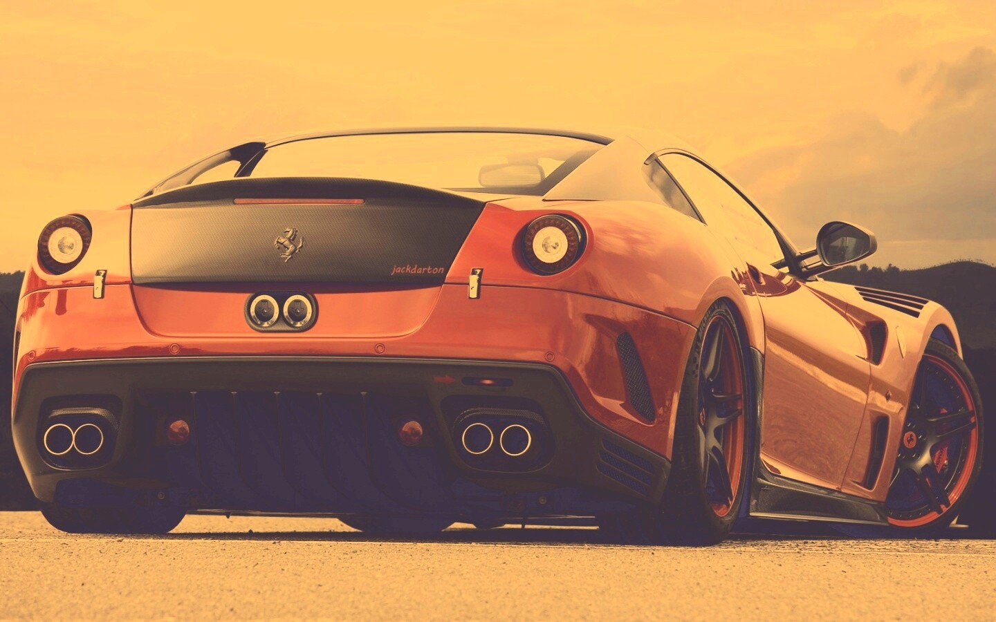 Ferrari 599GTO обои