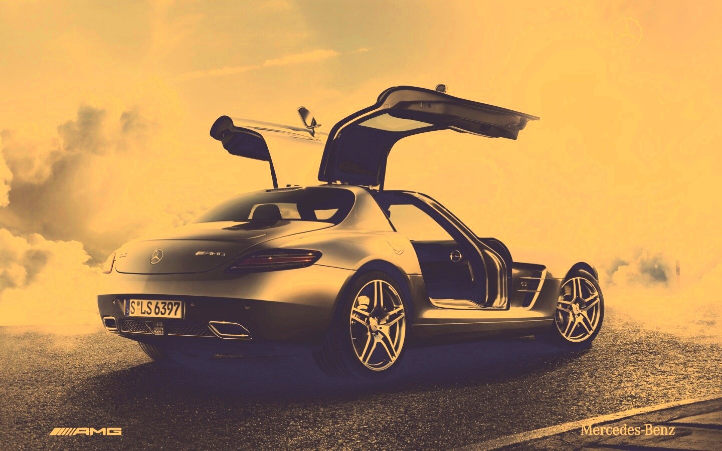 Mercedes Benz SLS обои