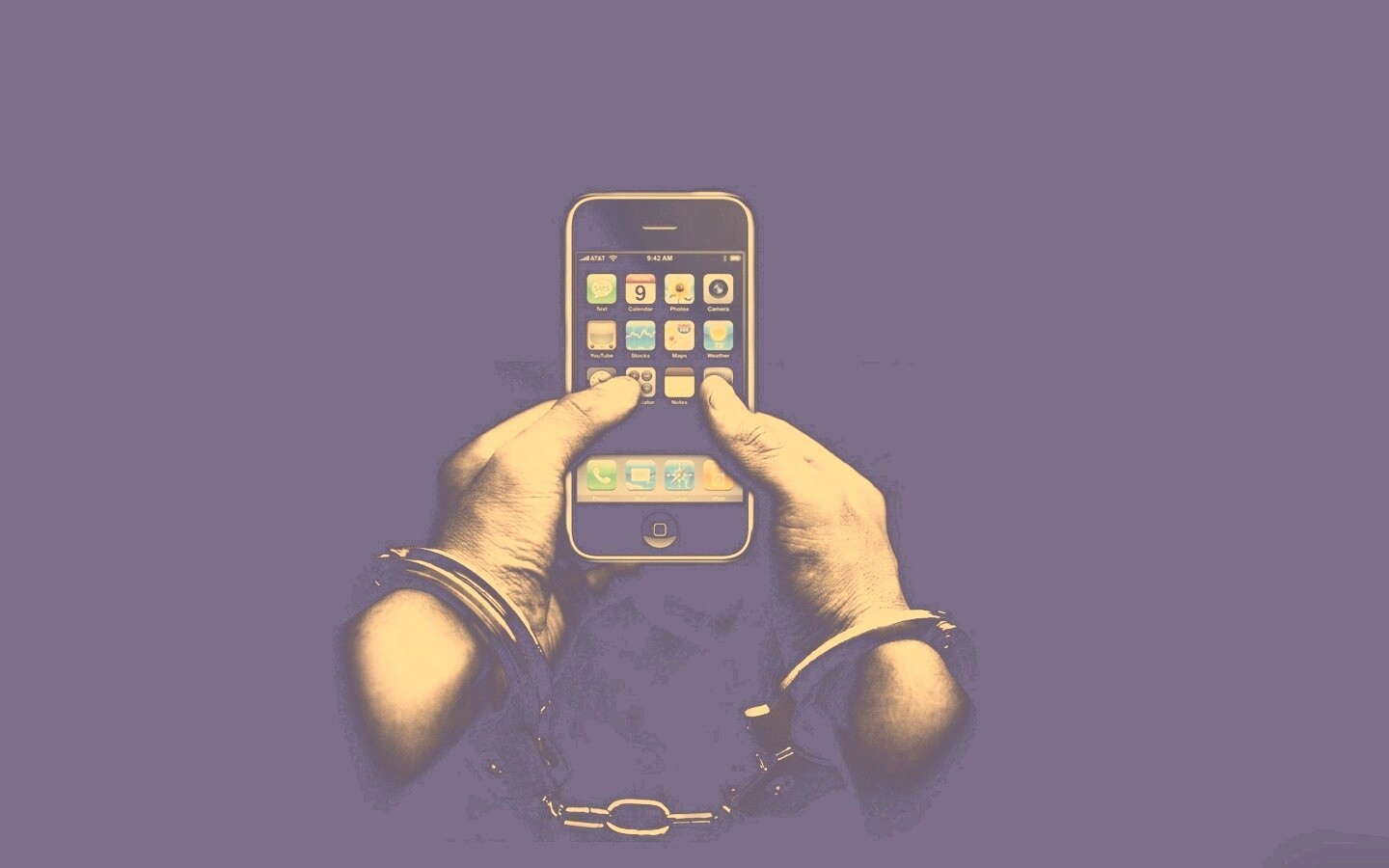Ты раб своего iPhone обои