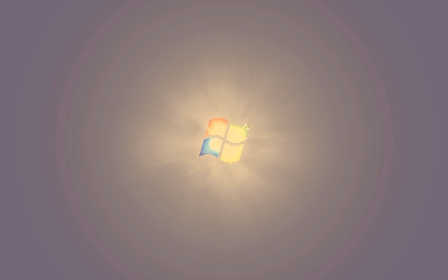 Черные обои Windows Seven обои