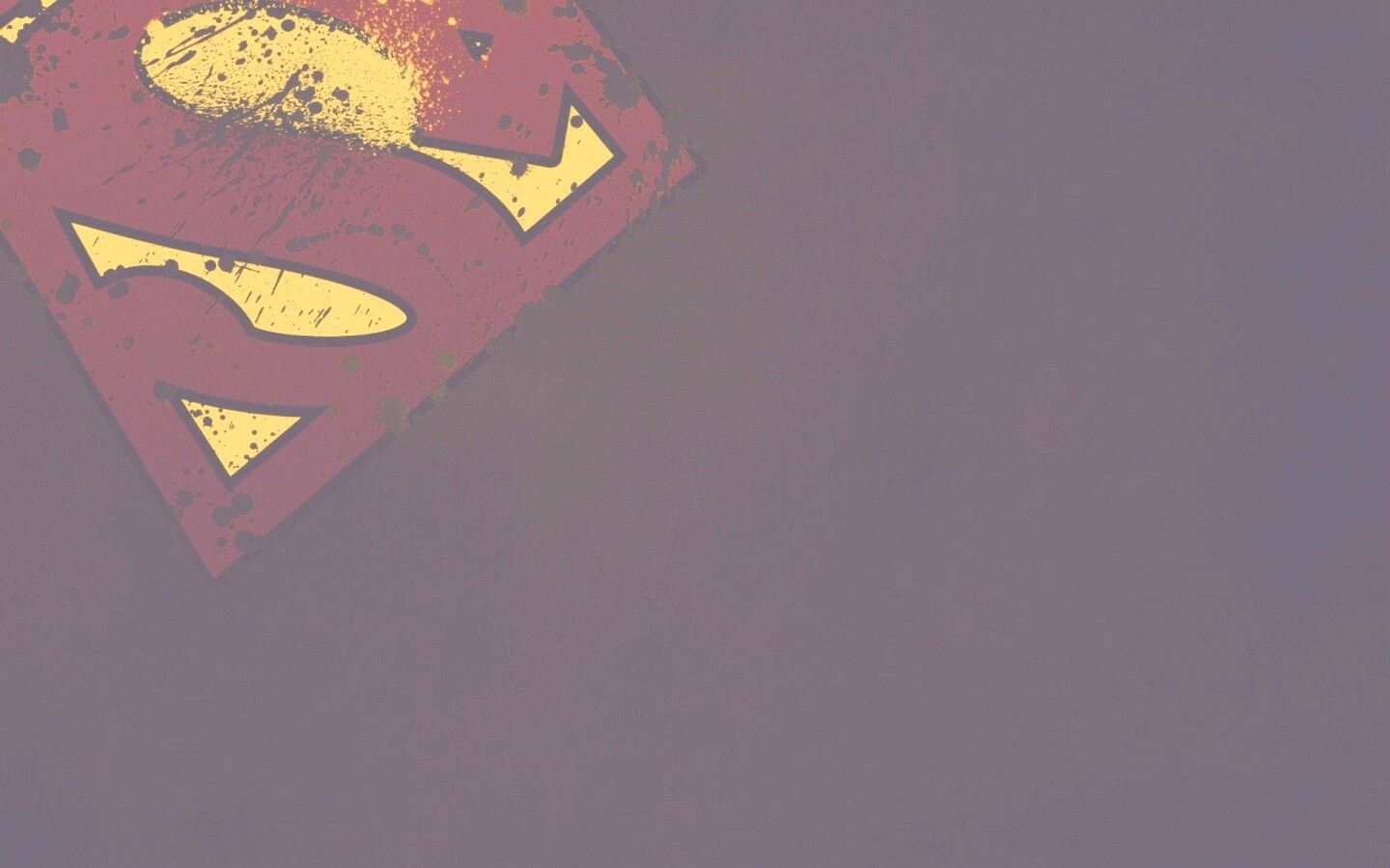 Потертый знак Супермена обои
