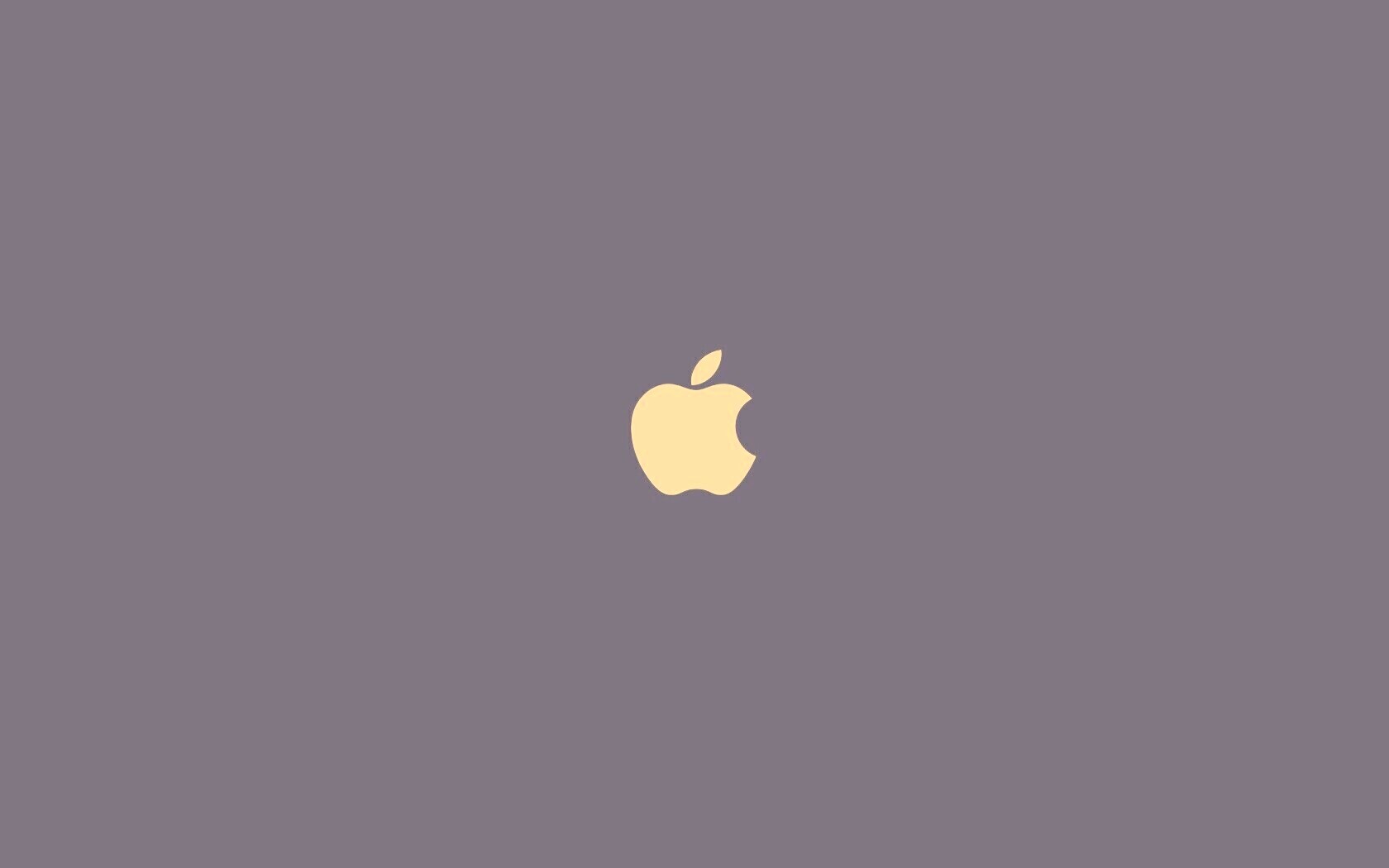 Логотип Apple на черном фоне обои