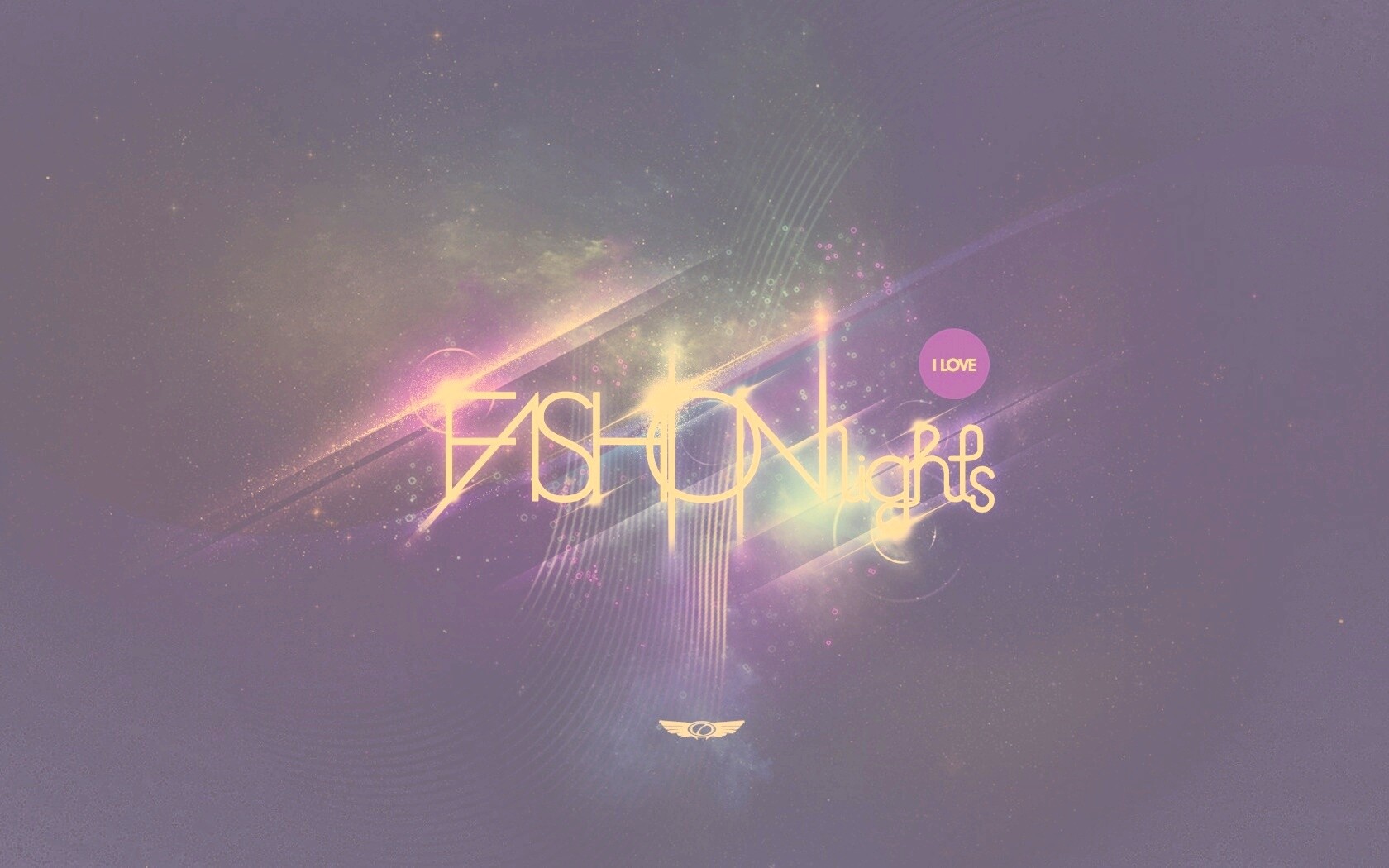 I love fashion lights обои