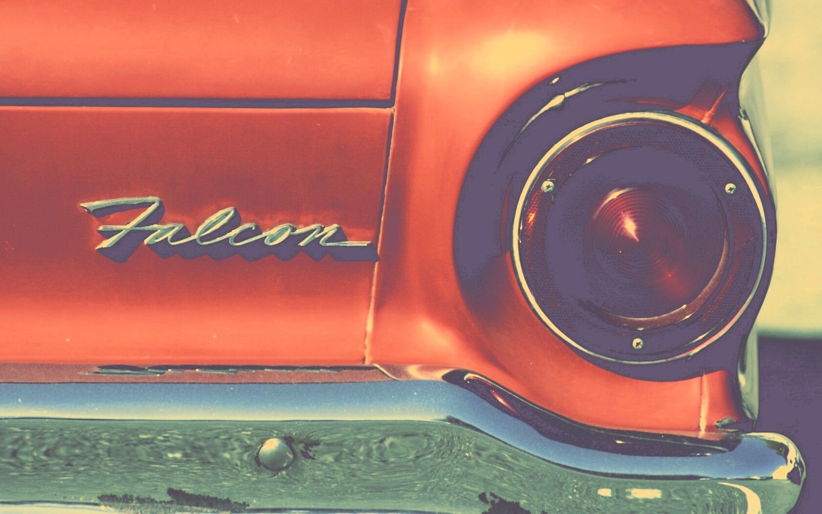 Зад  автомобиля Ford Falcon обои