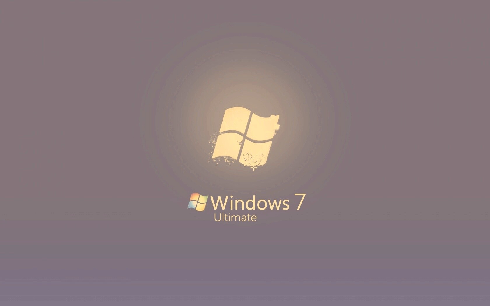 Логотип WIndows 7 Ultimate обои