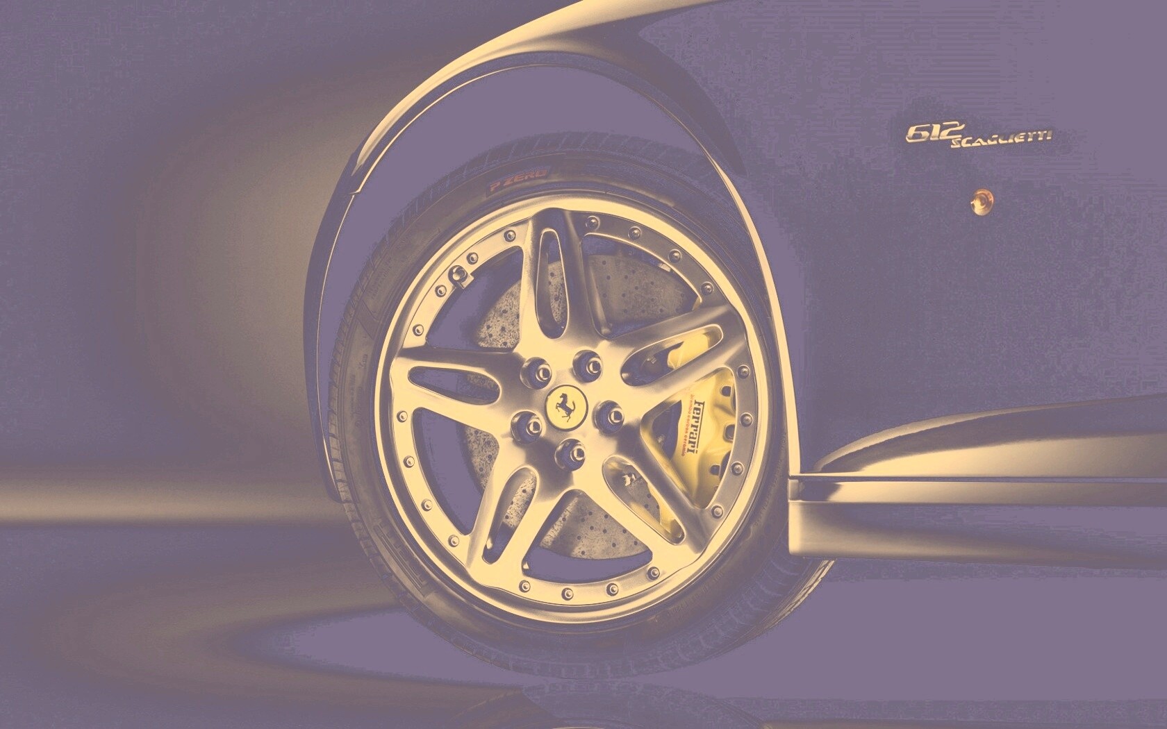 Колесо Scaglietti 612 обои