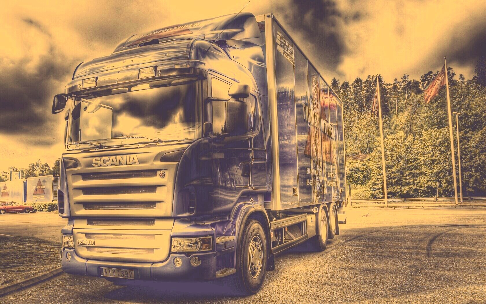 Scania обои