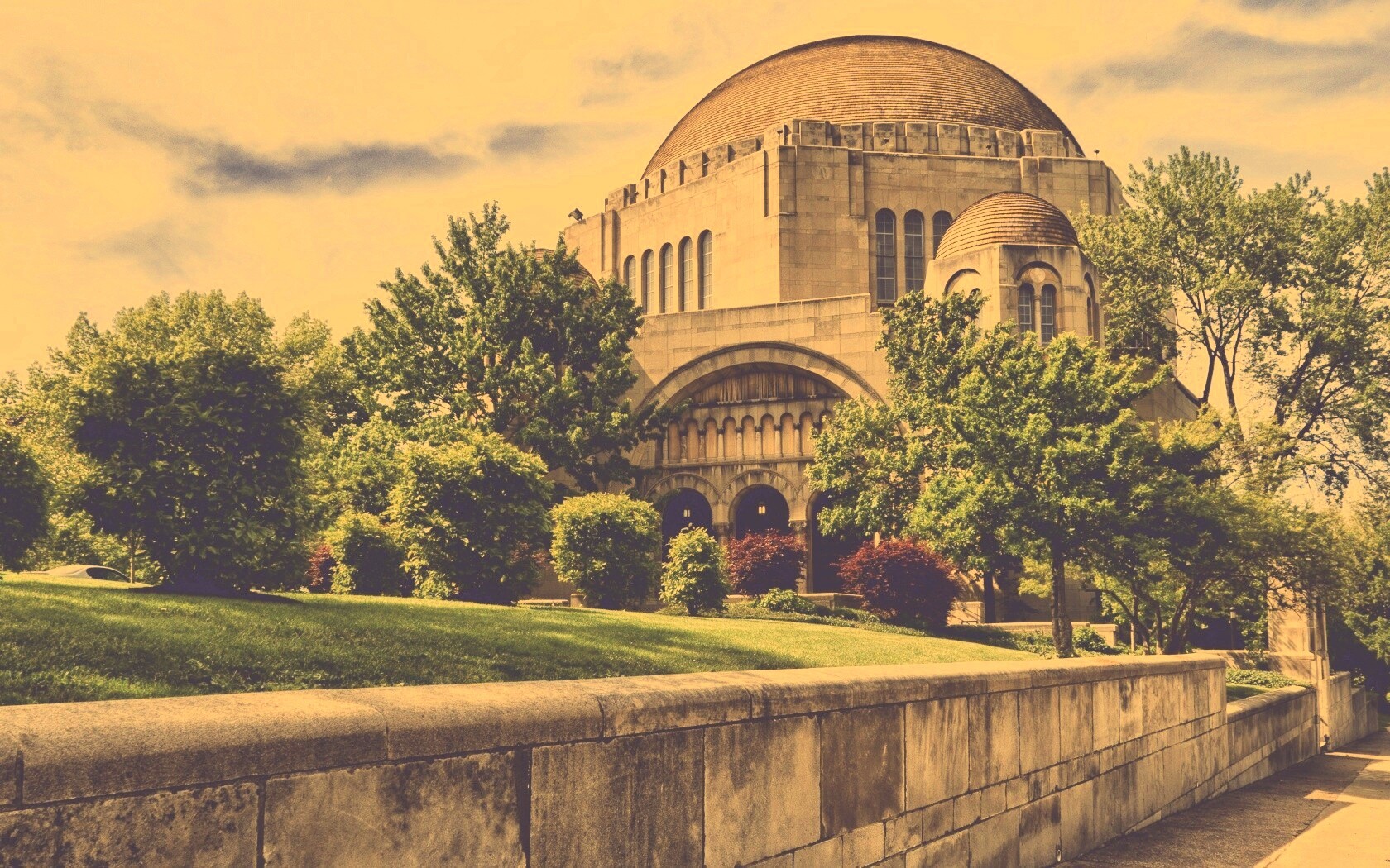 Синагога в Кливленде обои