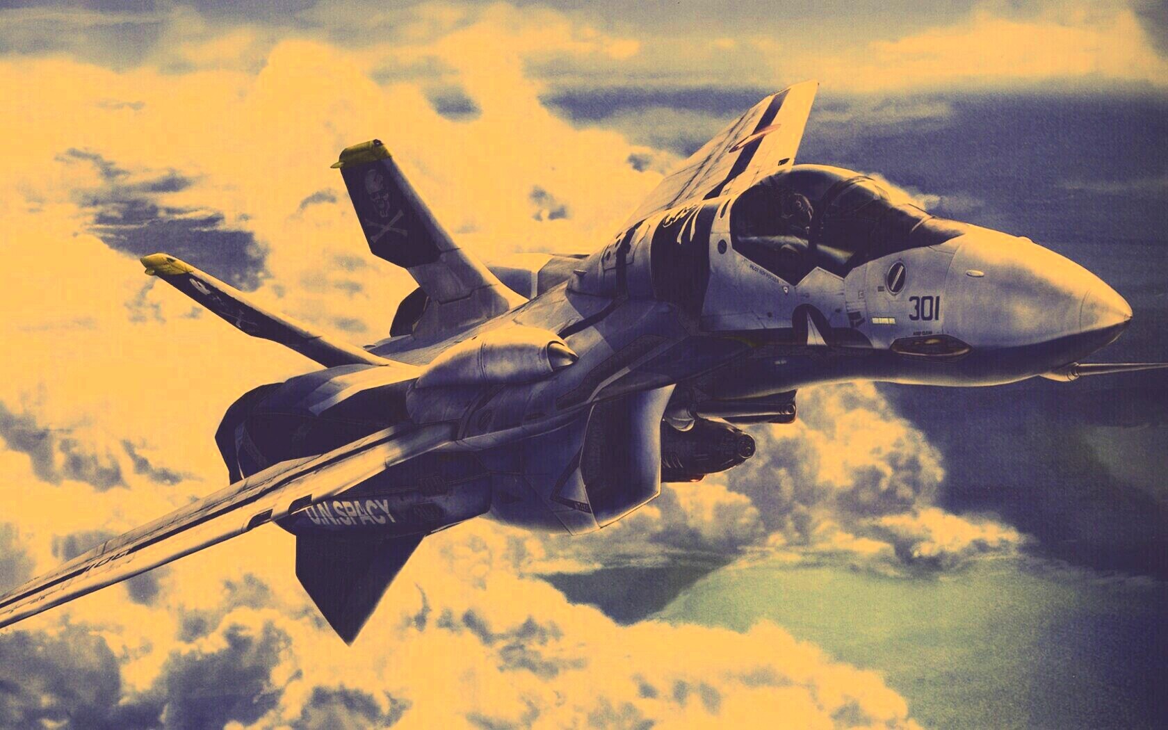 UN Spacy Fighter обои