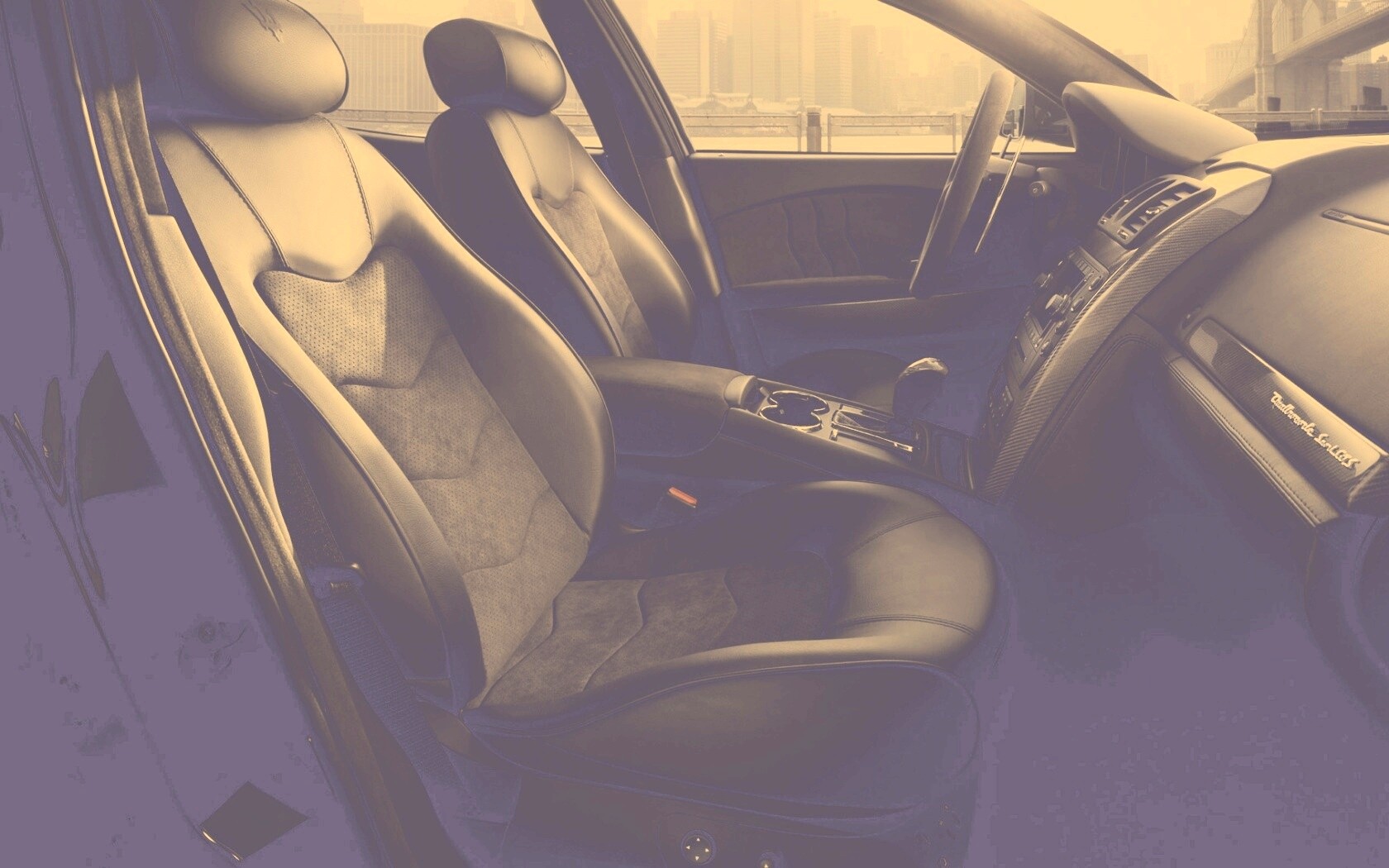 Салон мазерати quattroporte обои