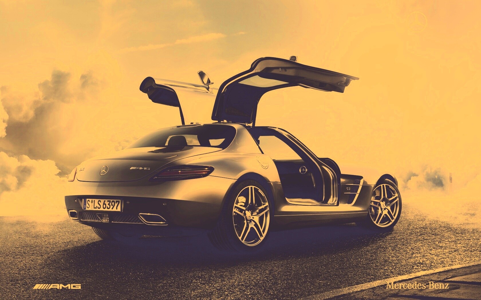 Mercedes Benz SLS обои