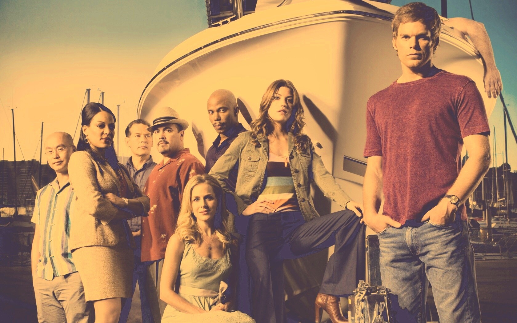 Персонажи сериала Dexter обои