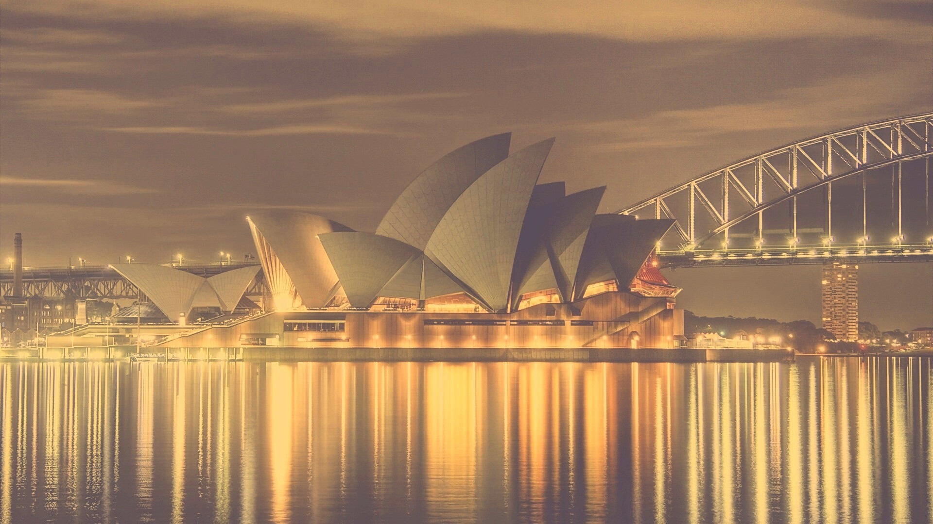 Здание оперы в Сиднее обои