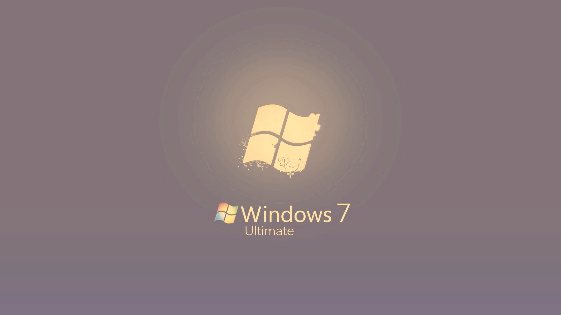 Логотип WIndows 7 Ultimate обои
