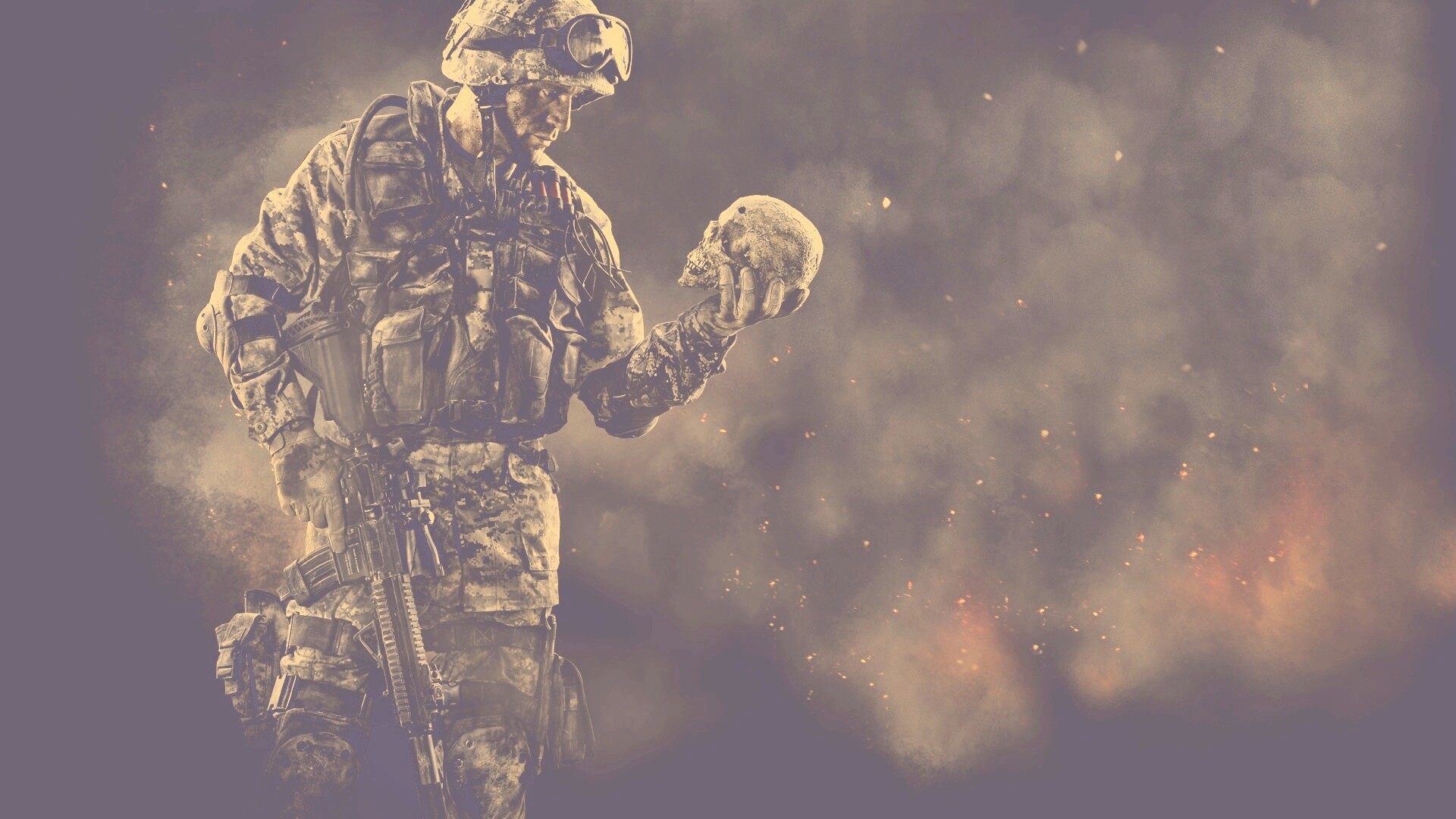 Солдат из Warface обои