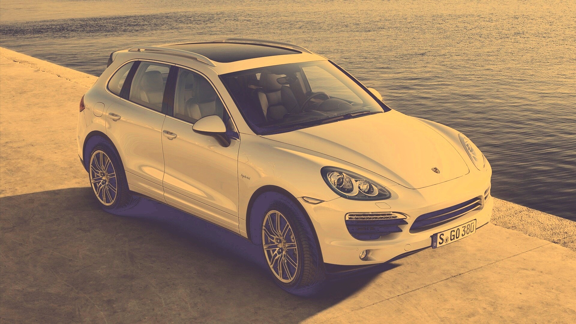 Porsche cayenne обои