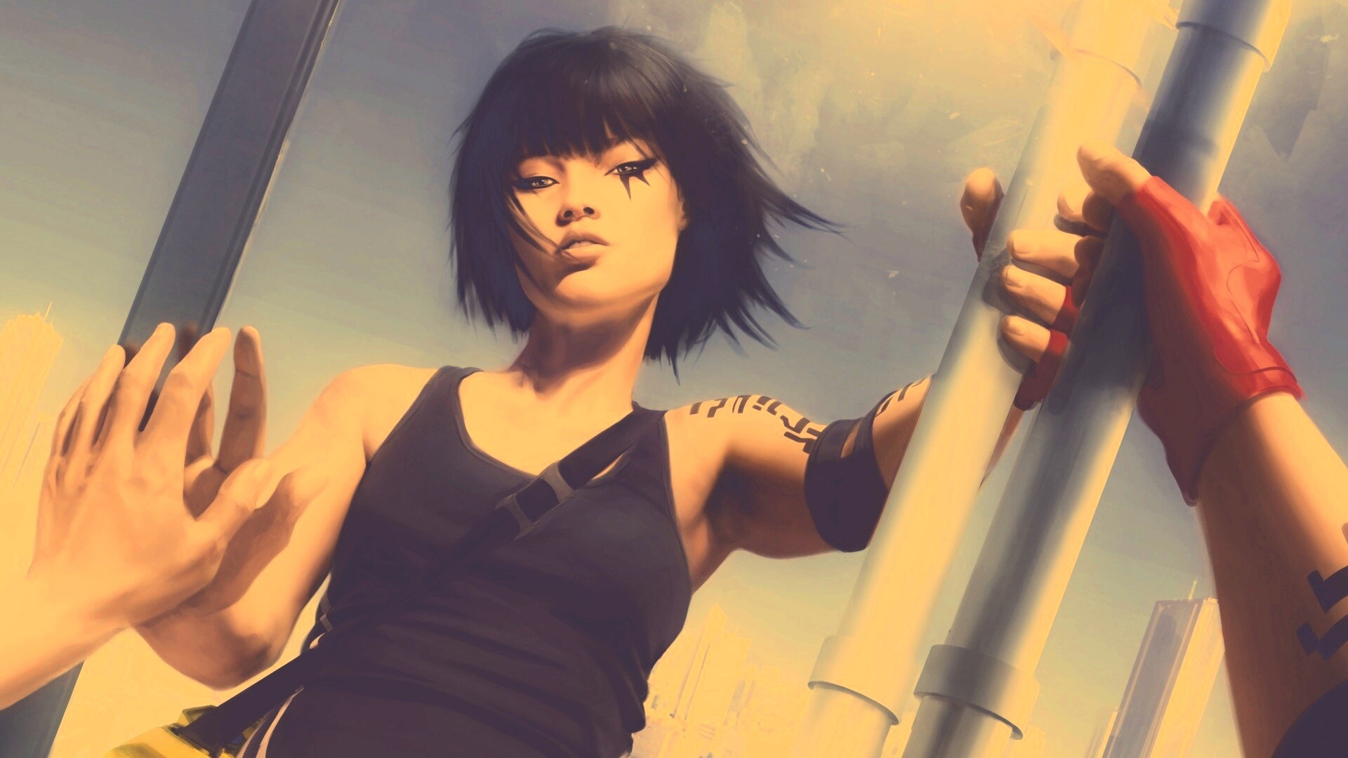 Faith из Mirrors Edge обои