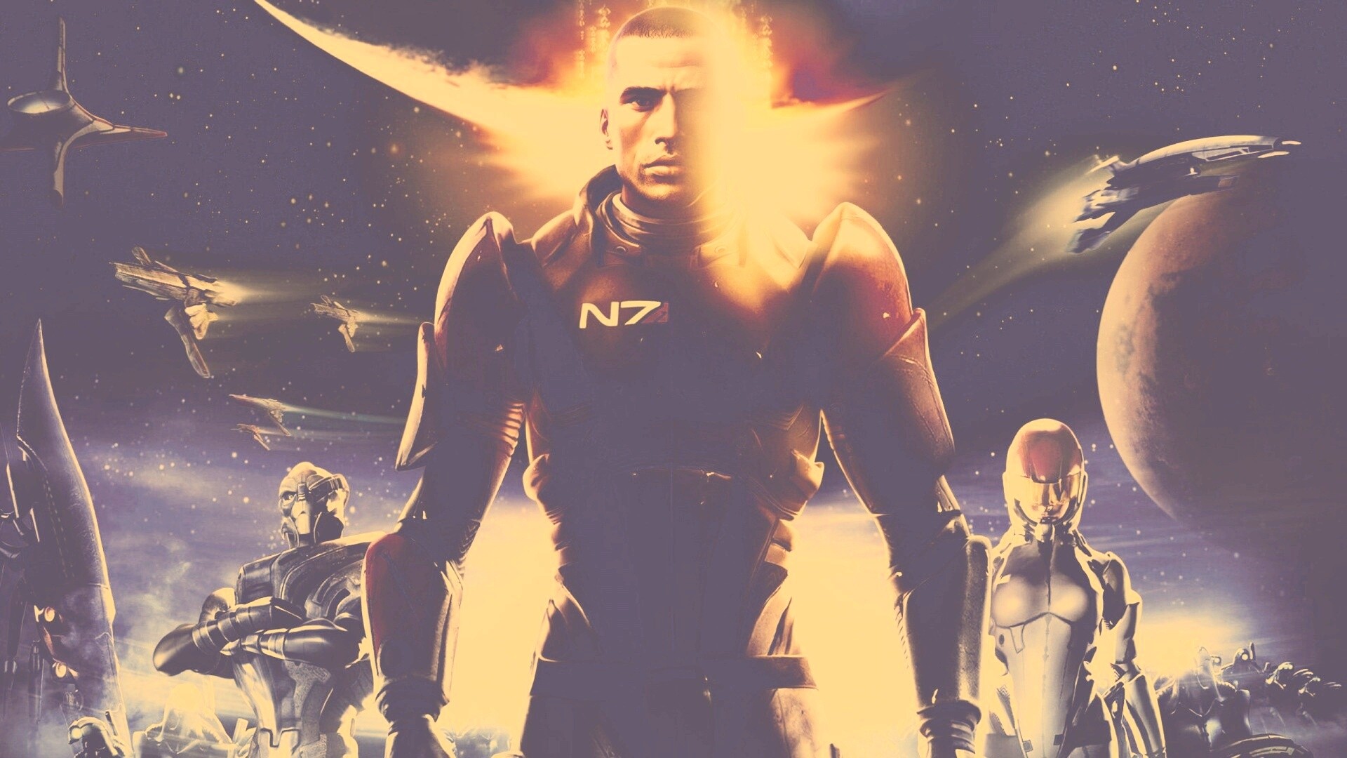 Mass Effect 1 обои