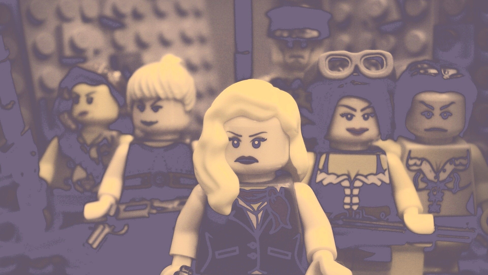 Sucker Punch в мире Lego обои