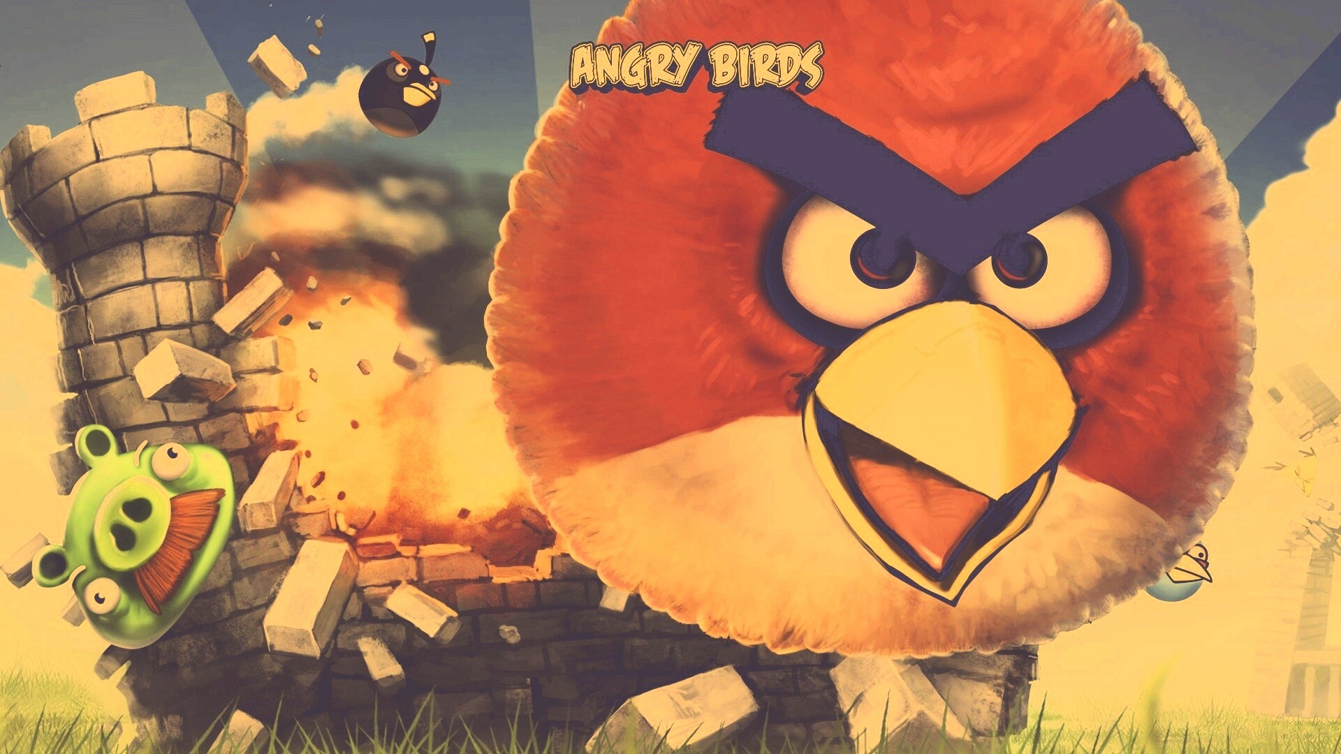 Angry Birds обои